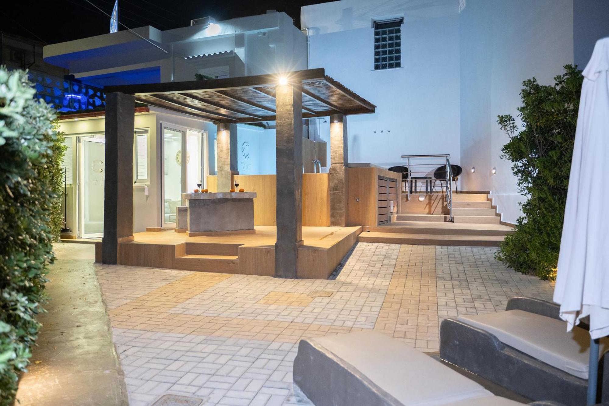 Villa Cave Luxury House Kíssamos Esterno foto